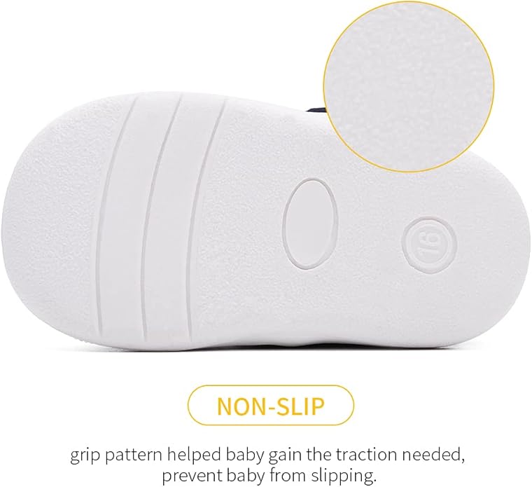 BMCiTYBM Baby Sneakers Girls Boys Lightweight Breathable Mesh First Walkers Shoes 6-24 Months