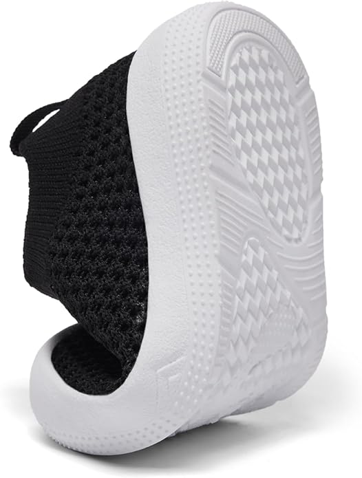 Eashi Baby Boy Girl Non-Skid Indoor Infant Walking Shoes Breathable Warm Elastic Sock Shoes with Memory Sole Protect Toes Outdoor Sneakers