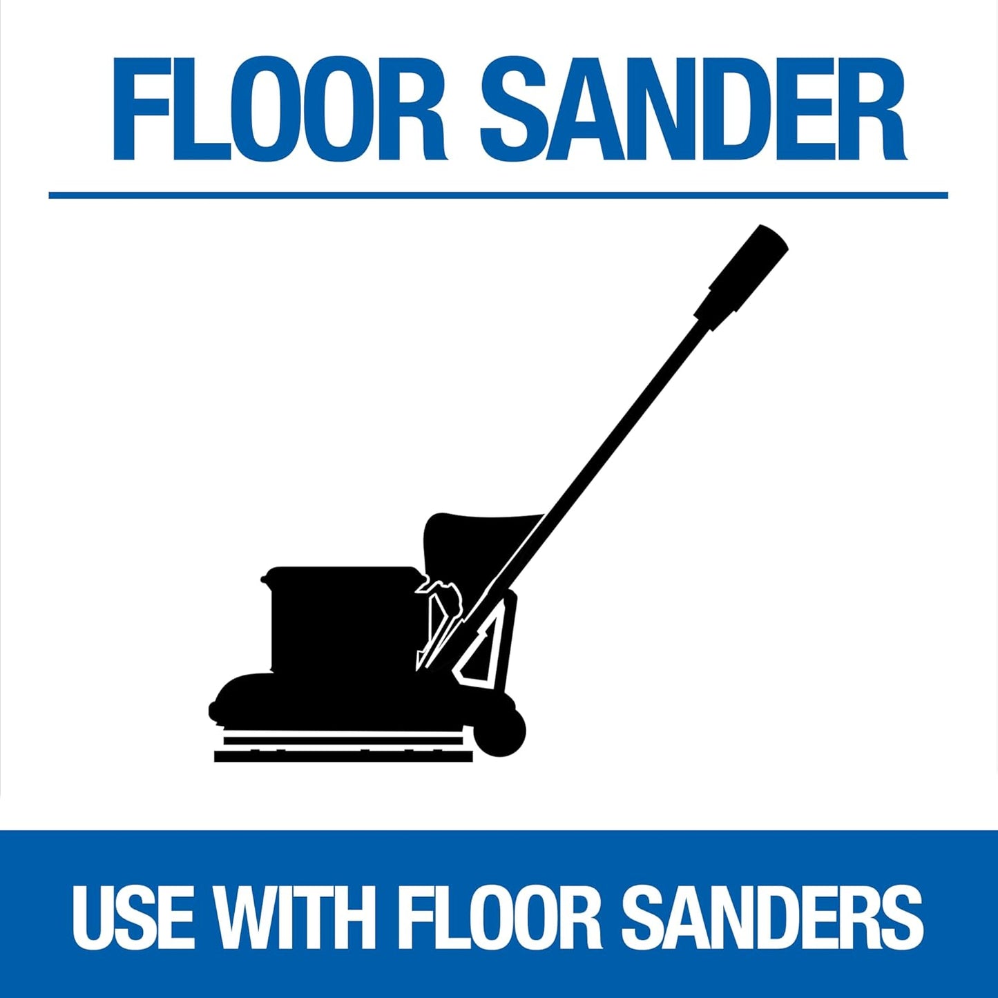 443100 Floor Sanding Screen Disc, 10 Pack, 19", Grit 100 Grit 100