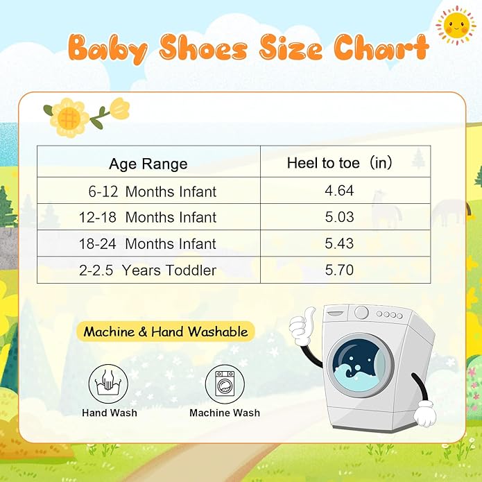 JIASUQI Baby Shoes for Toddler Boys Girls Sneakers Slip on Walking Shoes for Babies