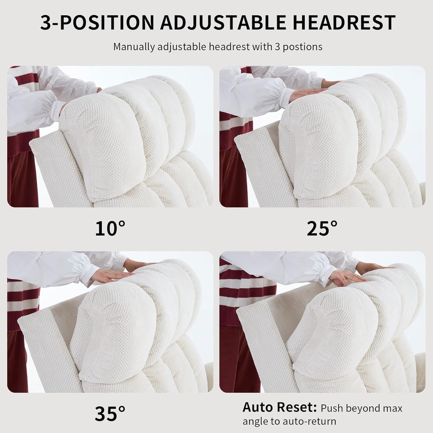 Dual Motor Power Lift Recliner Chair for Elderly,Electric Lift Chair with Adjustable Headrest, Heat and Massage,Lay Flat Recliner with Storage, Cup Holders,USB Ports,Type C,Zero Gravity, Beige