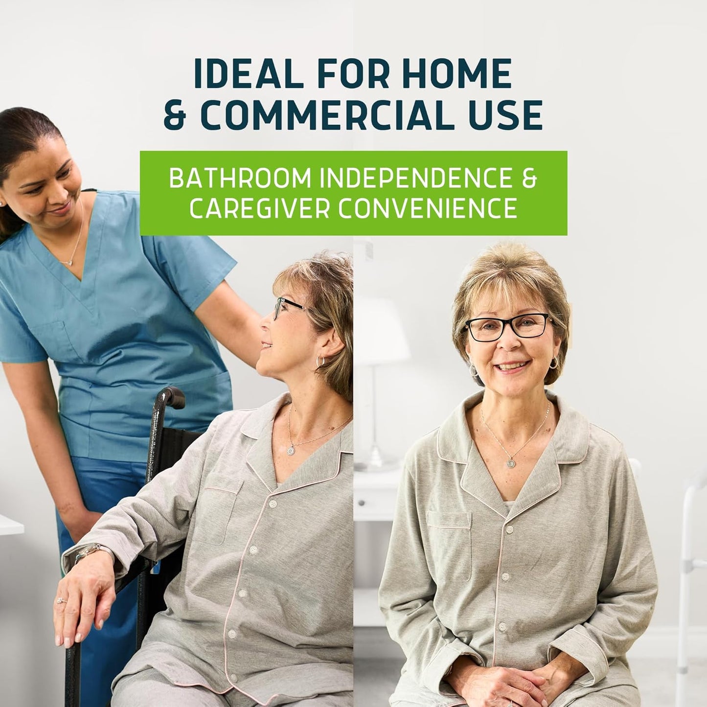 Lunderg Aloe Scented Super Absorbent Commode Pads - Medical Grade Value Pack 250 Count - for Disposable Bedside Commode Liners, Adult Chairs, Portable Buckets & Camping Toilet Bags - Light Scent