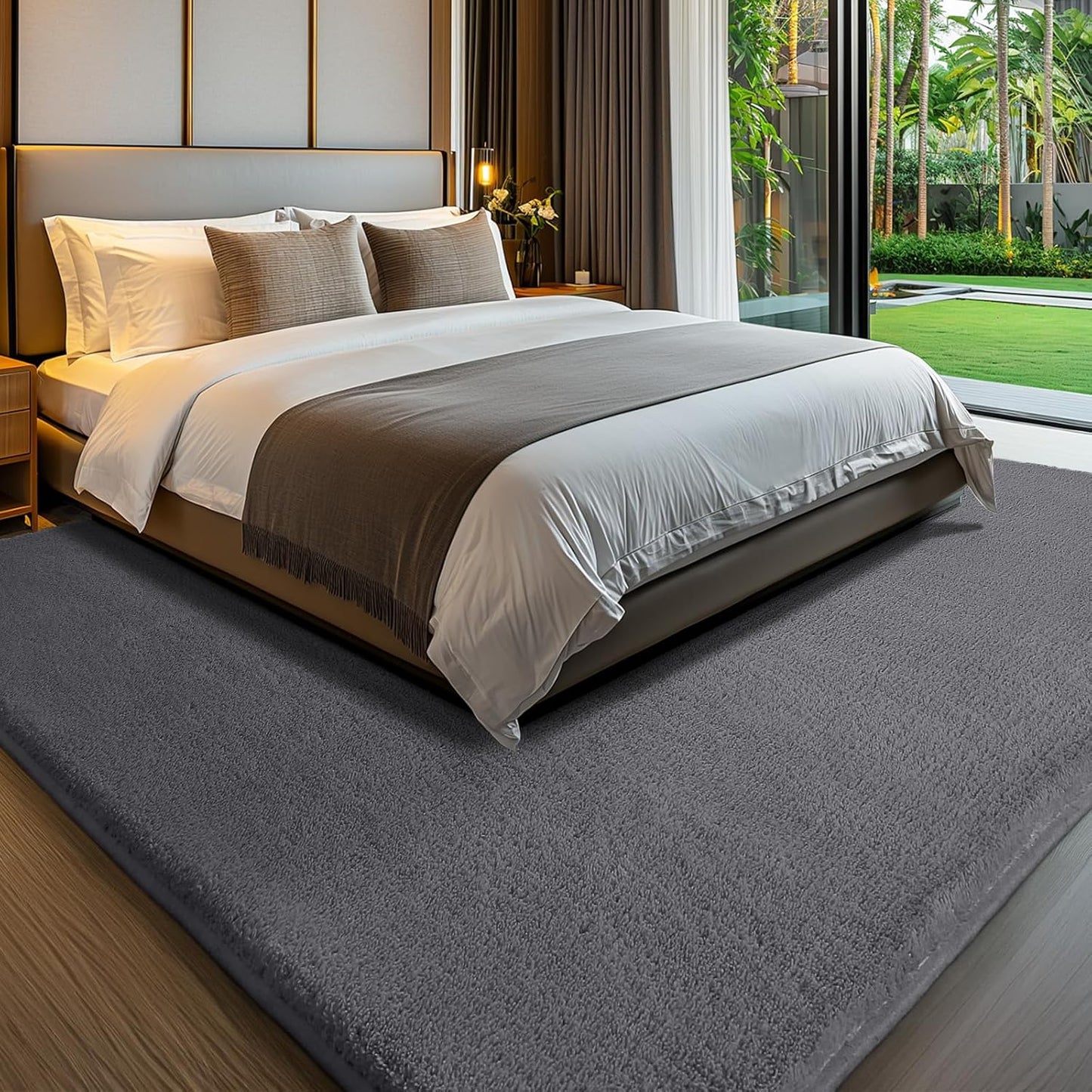 Sour Lemon 8x10 Area Rugs for Living Room, Soft Large Area Rug Fluffy Rugs for Bedroom,Machine Washable Area Rug Non Slip Carpet Rug for Living Room Playroom Kids Room Home Decor