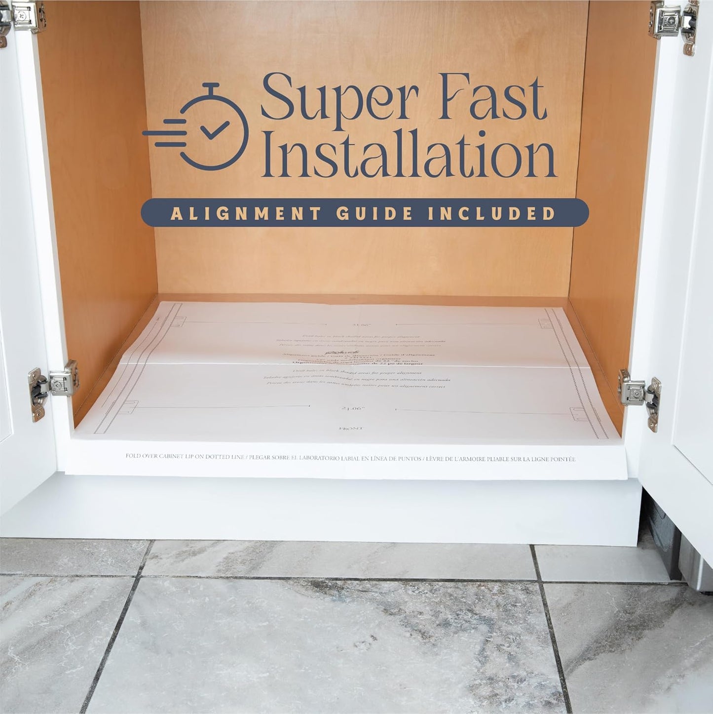 HOLDN’ STORAGE Pull Out Cabinet Organizer, Heavy Duty Caddy w/Lifetime Limited Warranty -22”W x 21”D - Requires At Least 23-1/4” Cabinet Opening, Steel Metal Cabinet Drawers Slide Out, Chrome