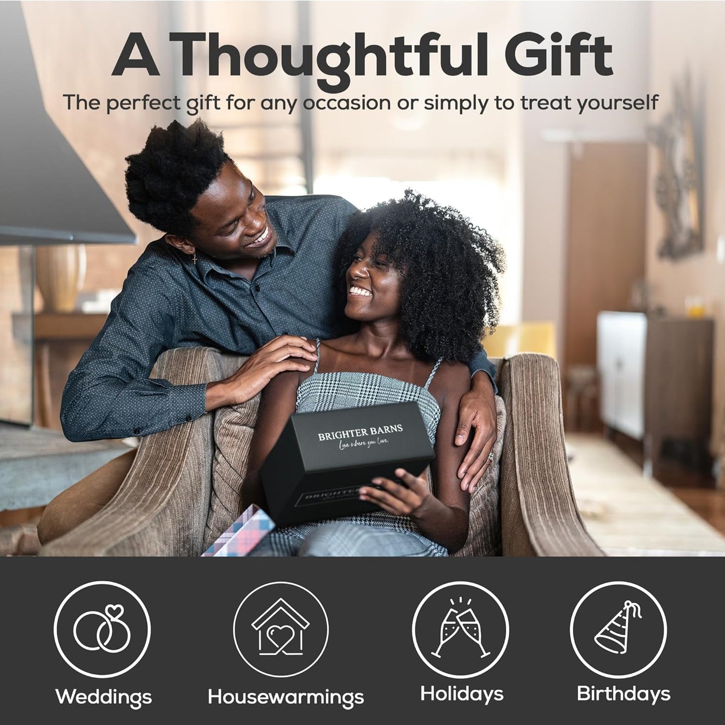 Black Glass Olive Oil Dispenser Bottle for Kitchen by Brighter Barns - Soy Sauce Dispenser, Coffee Syrup Bottle - Modern Kitchen Decor for Restaurant, Airbnb, Coffee Bar Accessories (Black, Set of 2)