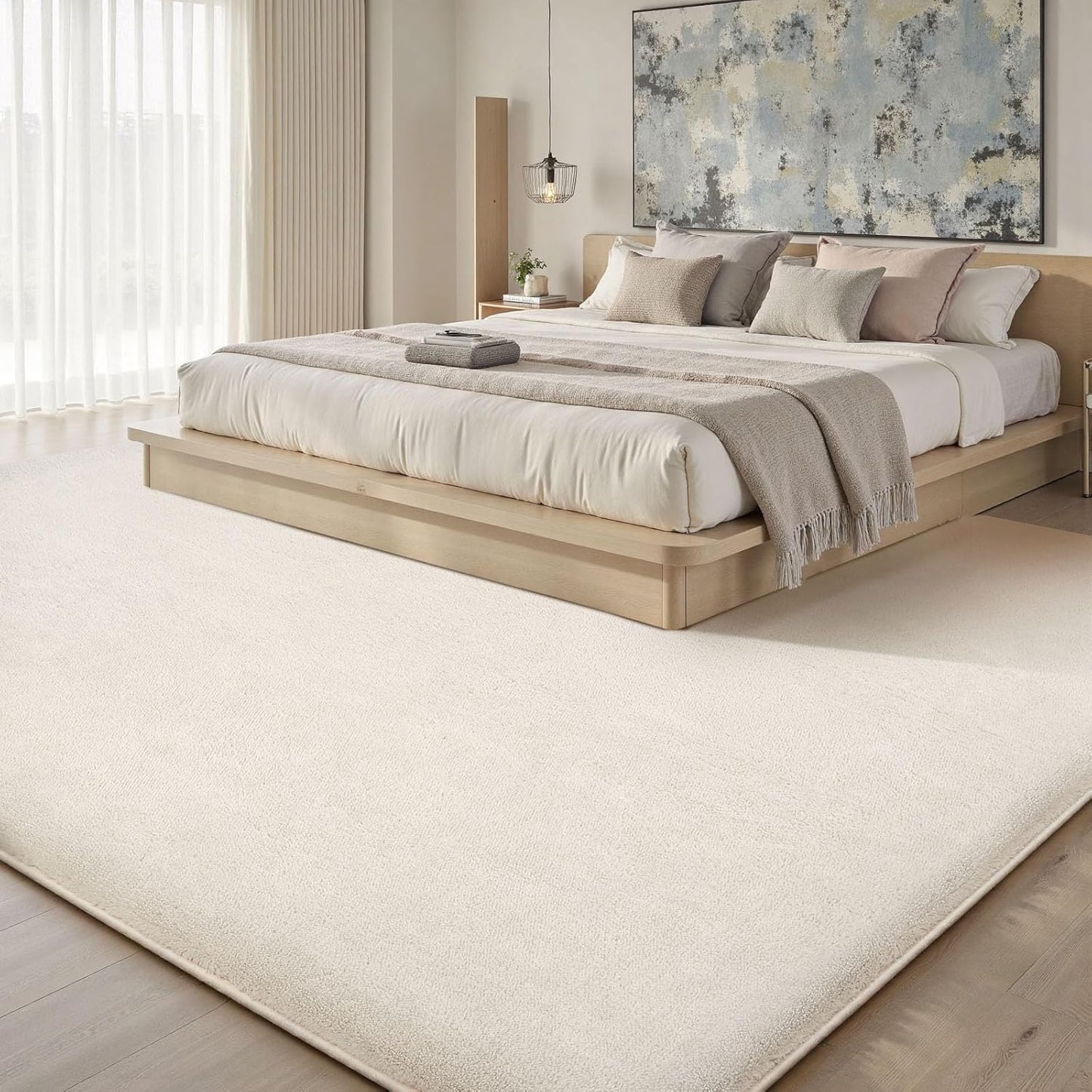 Sour Lemon 8x10 Area Rugs for Living Room, Soft Large Area Rug Fluffy Rugs for Bedroom,Machine Washable Area Rug Non Slip Carpet Rug for Living Room Playroom Kids Room Home Decor