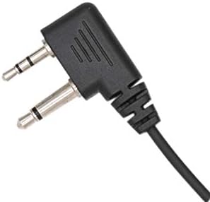 Transparent Acoustic Tube Earpiece Headset Compatible with Midland GXT1000 GXT1050 LXT500 LXT600VP3 Radio