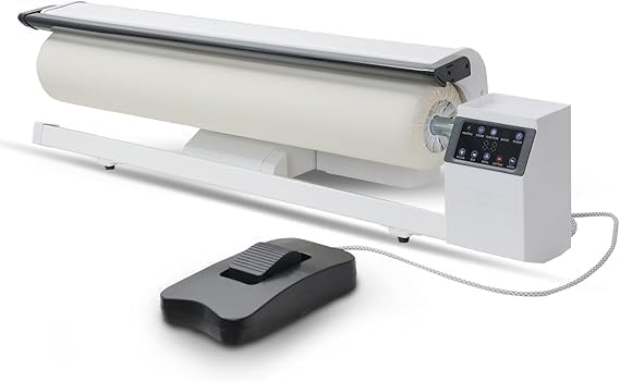 Rotary Roller Iron Steam Press Hotel Linen Ironing Machine with Continuous Steam for Commercial and Home Use. Designed for Bed Sheet,Pillowslip,Napkin, And Almost Any Flat, Appropriately Sized Textile