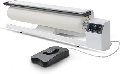 Rotary Roller Iron Steam Press Hotel Linen Ironing Machine with Continuous Steam for Commercial and Home Use. Designed for Bed Sheet,Pillowslip,Napkin, And Almost Any Flat, Appropriately Sized Textile