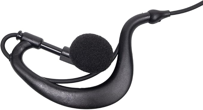 Xpr 3500e Earpiece Headset Mic PTT for Motorola XPR3500 XPR3000 XPR3300 XPR3300e Walkie Talkie 2 Way Radio G Shape
