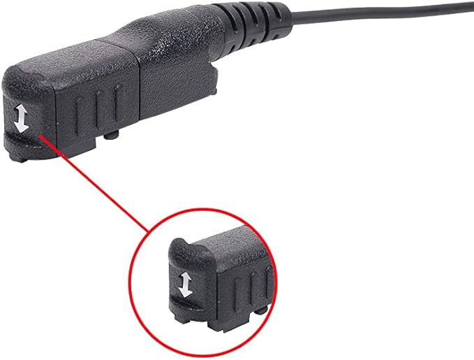 Xpr 3500e Earpiece Headset Mic PTT for Motorola XPR3500 XPR3000 XPR3300 XPR3300e Walkie Talkie 2 Way Radio G Shape
