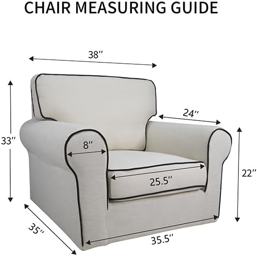 PureFit Reversible Quilted Sofa Cover, Water Resistant Slipcover Furniture Protector, Washable Couch Cover with Non Slip and Elastic Straps for Kids, Dogs, Pets (Chair, Green/Red)