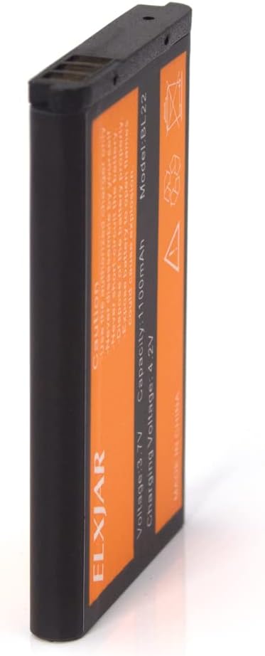 (5-Pack) 3.7V 1100mAh Li-ion Battery Replacement for Retevis RT22 RT22S RT15 RT19 LUITON LT-316 TIDRADIO TD-M8 Zastone X6 WLN KD-C1 Zeadio ZS-B1 Two-Way Radios