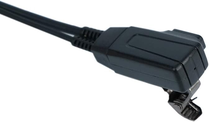 Caroo Walkie Talkies Radio Earpiece for Kenwood 2 Pin Covert Acoustic Tube Headset for Baofeng UV-5R BF-888S BF-F8HP BF-F9 UV-82 UV-82HP Earpiece for Kenwood TK-2107 TK-3107 Two Way Radio,10 Pack