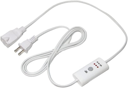 HNB Auto Off Timer Lenth 2.5m for Indoor Small Appliances,Electric Oil Melt Warmer Wax Melt Warmer Wax Melter Fragrance Lamp Oil Warmer Burner (with Auto Off Timer 01)