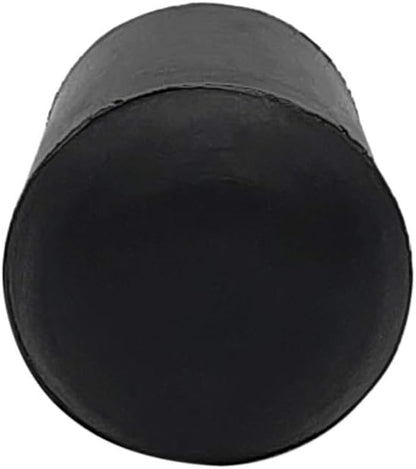 Flyshop 4 Pieces 14mm Rubber Chair Leg Caps Round, Non-Slip Protective Caps for Chair Legs, Floor Protectors, Noise Reduction, Durable Foot Covers, Black Furniture Feet Gliders