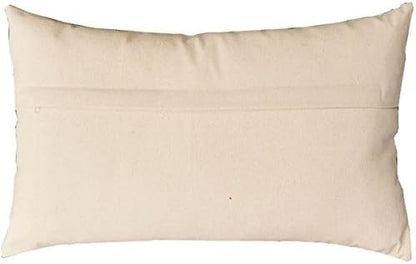 Lumbar Kandinsky Pillow Cover | Green Abstract Pillows | Modern Chair Cushion | Farmhouse Cushions | Handmade Wool Size 14x20