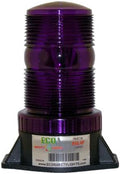 B125WS24 VIOLET 24V 28V AC DC 28W STEADY-ON LIGHT BEACON EMERGENCY SAFETY WARNING