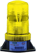 B125WS24 YELLOW 24V 28V AC DC 28W STEADY-ON LIGHT BEACON EMERGENCY SAFETY WARNING