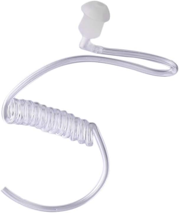 Transparent Acoustic Tube Earpiece Headset Compatible with Midland GXT1000 GXT1050 LXT500 LXT600VP3 Radio