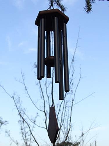 Wind Chimes Outdoor,36 Inch Memorial Wind Chimes Outdoor Large Deep Tone with 6 Heavy Metal Tubes Tuned.Wind Chimes for Loss Loved One, Memorial Gift.Garden Decor