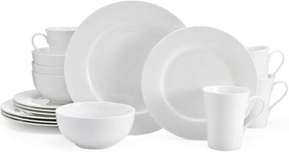 Mikasa Delray 16-Piece Bone China Dinnerware Set, Service for 4