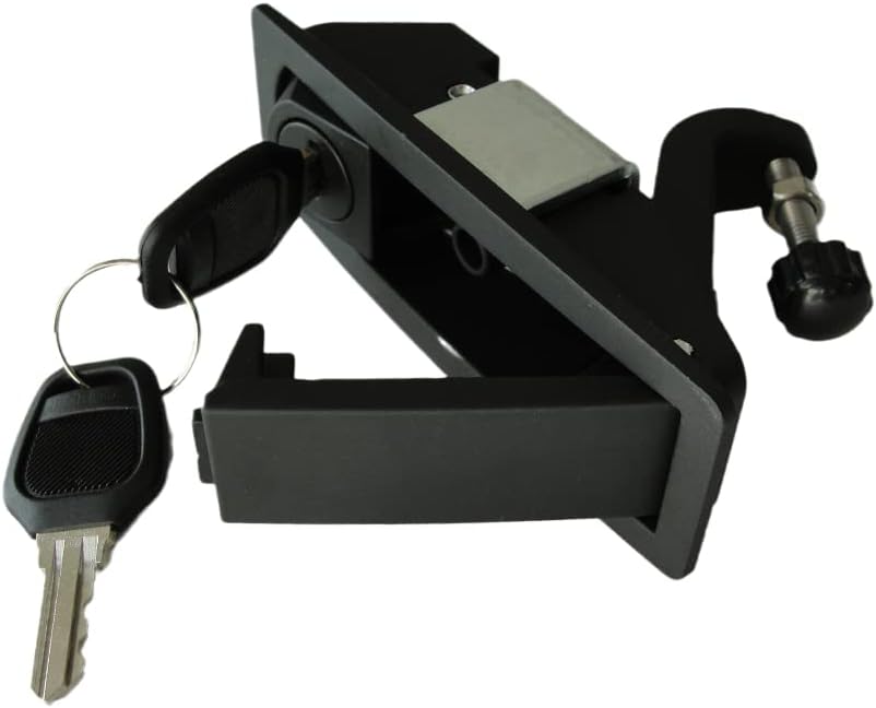 4Pcs Compression Latch Lock Trigger Latch Lock Compression Latches Flush Mount Zinc Alloy Adjustable Lever Hand Operated Black