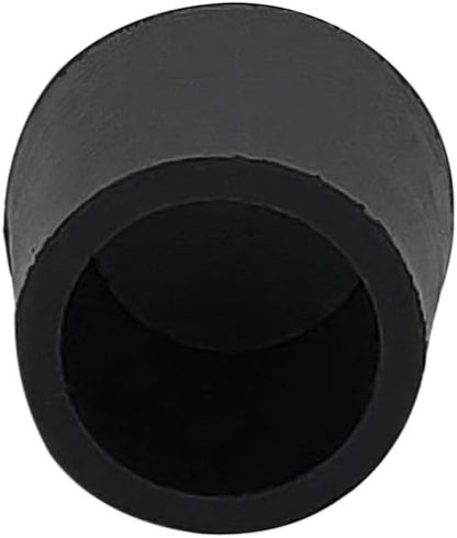 Flyshop 4 Pieces 14mm Rubber Chair Leg Caps Round, Non-Slip Protective Caps for Chair Legs, Floor Protectors, Noise Reduction, Durable Foot Covers, Black Furniture Feet Gliders
