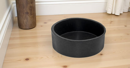 Flyshop Furniture Table Covers Non-Slip Durable Rubber Leg Tips Chair Leg Caps Floor Protector Round Black 4PCS Size 76mm, 3"