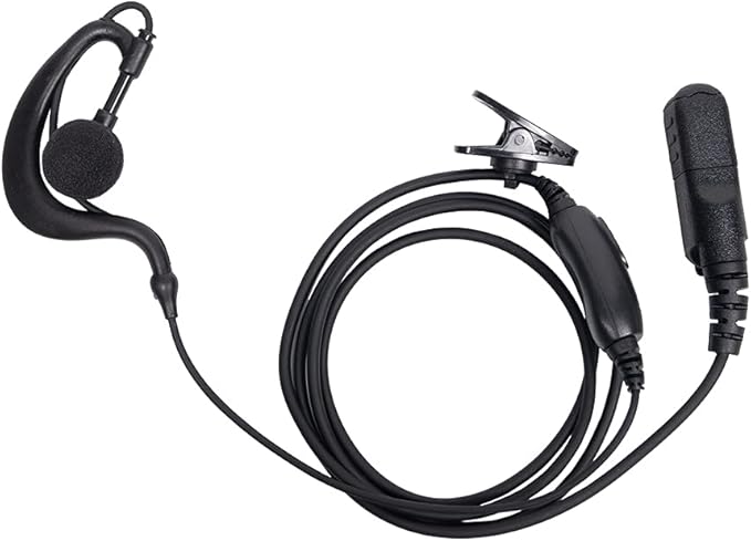 Xpr 3500e Earpiece Headset Mic PTT for Motorola XPR3500 XPR3000 XPR3300 XPR3300e Walkie Talkie 2 Way Radio G Shape