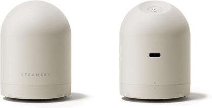 Steamery Fabric Shaver Pilo 2, Removes Lint and Pilling from Clothes and Textiles, Rechargeable Lint Remover with USB, Beige