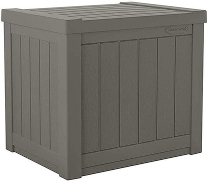 Suncast SS500ST 22 Gallon Small Resin Outdoor Patio Storage Deck Box (6 Pack)