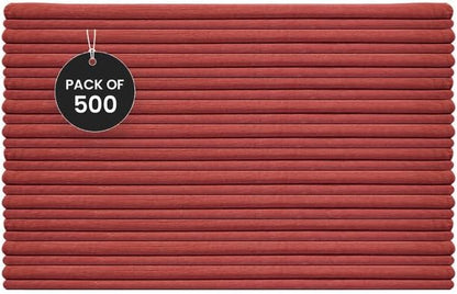 Shop Towels (Red, 500-Pack) - Bulk Cleaning Towel in a Bag, Mechanic Cotton Wipes for Car Maintenance, Auto Mechanics & Garage, Wipe Grease & Oil, Machine Wash & Reusable