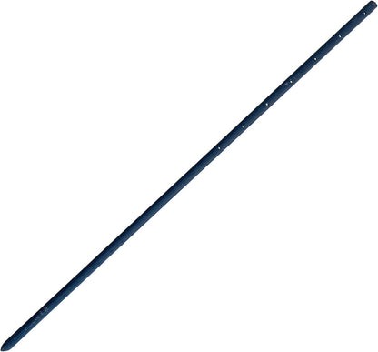 Sandbaggy Round Steel Concrete Form Stakes with Nail Holes - Rust Resistant Coating - Removable, Reusable (10, 3/4 in X 48 in)