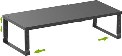 Expandable,Stackable Spice Rack,Seasoning Organizer and Storage,Spices Jar Racks for Cabinet,Countertop, Metal Pantry, Cupboard,Laundry Storages,Heavy Duty(1 Pack/Large/Black)