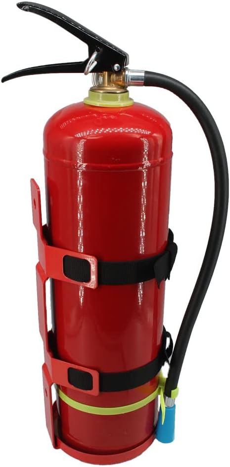 Fire Extinguisher Metal Bracket, Heavy Duty,Compatible with 5-Pound Fire Extinguishers (5LB 1PCS)