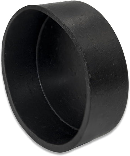 Flyshop Furniture Table Covers Non-Slip Durable Rubber Leg Tips Chair Leg Caps Floor Protector Round Black 4PCS Size 76mm, 3"