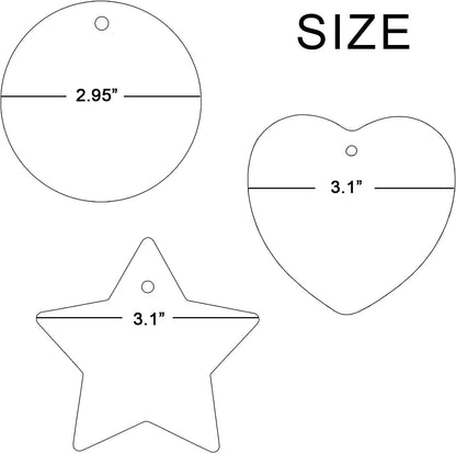 Personalized Christmas Ornaments,2025 Ceramic 3” Photo Frame Ornament w/Any Picture and Text - 3 Shape Options,Double Sided - Custom Xmas Ornament Picture Frame for Christmas Tree,Xmas Ornaments