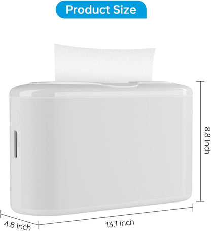 Paper Towel Dispenser Countertop, Multifold Hand Towel Dispenser for Bedroom, Bathroom, Kitchen, Toilet