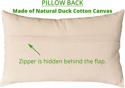 Lumbar Kandinsky Contemporary Throw Pillows - Musical | Modern Pillow Cases | Abstract Pillows | Modern Accent Pillow | Abstract Chair Cushions | Handmade Cushion | Wool Size 14x20