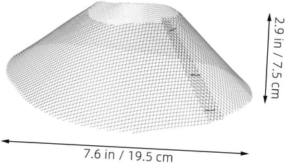 Luxshiny 15pcs Range Hood Accessories Vent Filters Range Hood Oil Net Grease Mesh Kitchen Fan Exhaust Vent Screen Range Hood Mesh Stove Fan Stove Vent Hood Filter Stainless Steel Silver