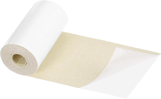 Repair Patches Repair Tape Self-Adhesive DIY Repair Patch Linen Gear Patch for Sofa, Furniture, Chair, Clothing,Tents,3x60 Inch,Beige
