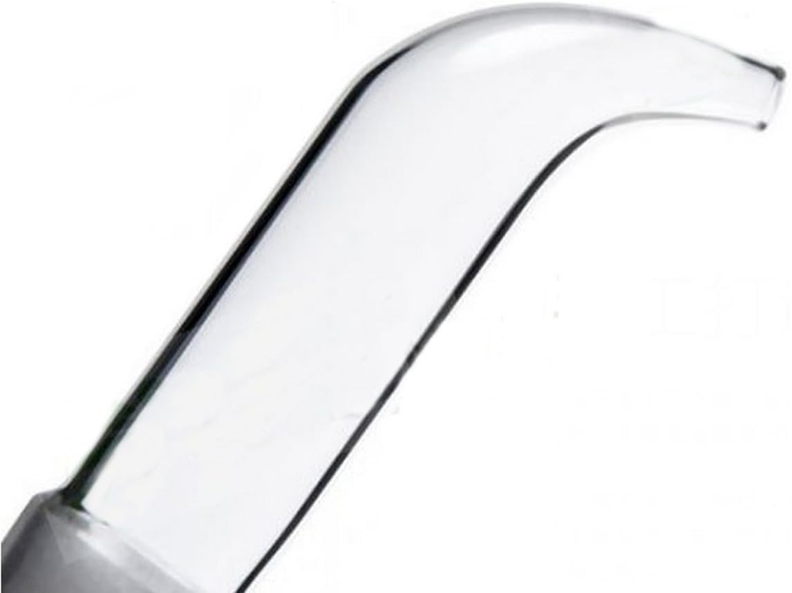 ELETON Olive Oil Dispenser Bottle Glass with No Drip Bottle Spout -Pourer Dispensing Bottles for Kitchen - Olive Glass Dispenser to Control Cooking Vegetable Oil and Vinegar(12 oz)