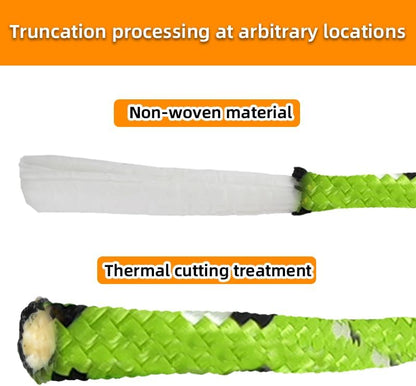 Diamond Braided Polypropylene Rope Nylon Rope Mix Thick Heavy Duty Ropes 1/4 inch 25ft High Strength Rope Perfect for Clothesrope Camping Hiking and Other Outdoor Activities 1/4 25ft 3Pack