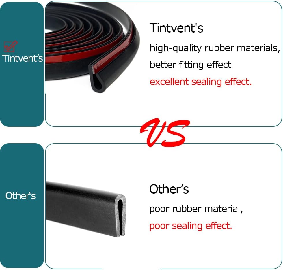 Rubber Edge Trim Black, U Channel Rubber Seal Strip with Self-Adhesive Tape, Metal Edge Protector Fit for 0.15", 10Ft (118in)