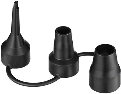 Replacement Nozzles Electric Air Pump 3 Sizes Head Plastic for Partial Bed, Mattress, Inflatable Pool Sofa, Camping Cushions, Toy, Balloons, Yoga Balls