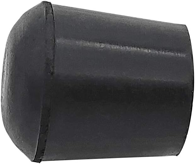 Flyshop Furniture Table Covers Non-Slip Durable Rubber Leg Tips Chair Leg Caps Floor Protector Round Black 4PCS Size 16mm, 5/8"
