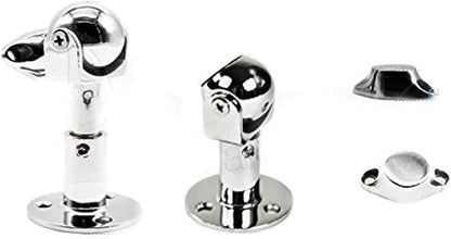 MARINE CITY Magnetic Ball Door Window Stopper Set, 316 Stainless Steel, Corrosion-Resistant, Holds 4kg, Water-Resistant, Extendable 73mm-100mm, Ideal for Boats, Yachts, Ships