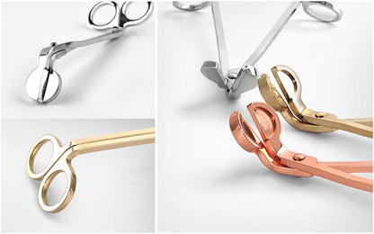 Candle Wick Trimmer Candle Wick Clipper Wick Cutter Scissor, Gold