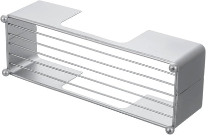 MyGift Metal Tabletop Folded Hand Towel Holder, Modern Silver Tone Commercial Countertop Tissue Dispenser Tray for Trifold, C-Fold and Z-Fold Towels, Set of 2